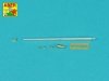Aber 35L-344 5 cm L/60 Barrel for Pak 38 / Lufa do niemieckiej armaty p/panc Pak 38 (Tamiya) 1/35
